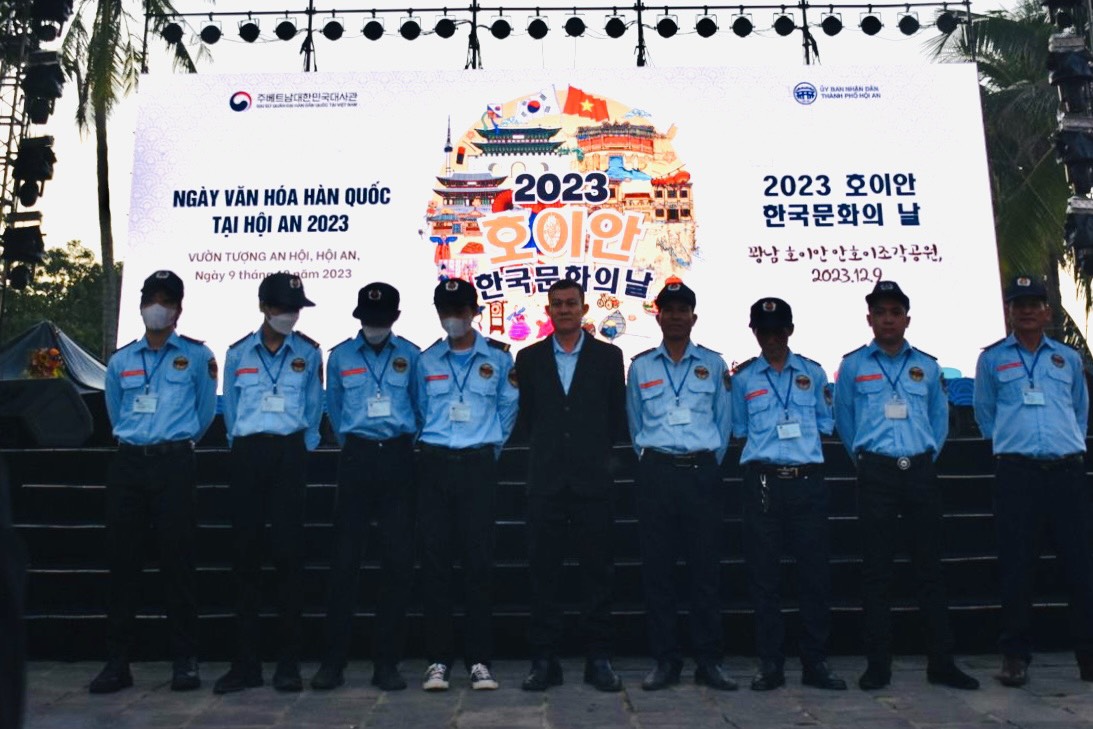 bảo vệ lễ hội Hàn quốc tại Hội An Quảng Nam