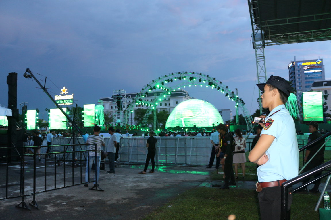 Bảo vệ Sự kiện chuyên nghiệp heneiken festval