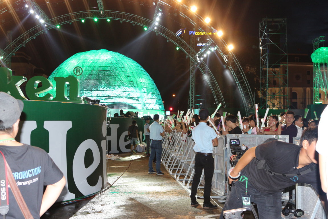 Dịch vụ bảo vệ chuyên nghiệp cho sự kiện Festval Heneiken