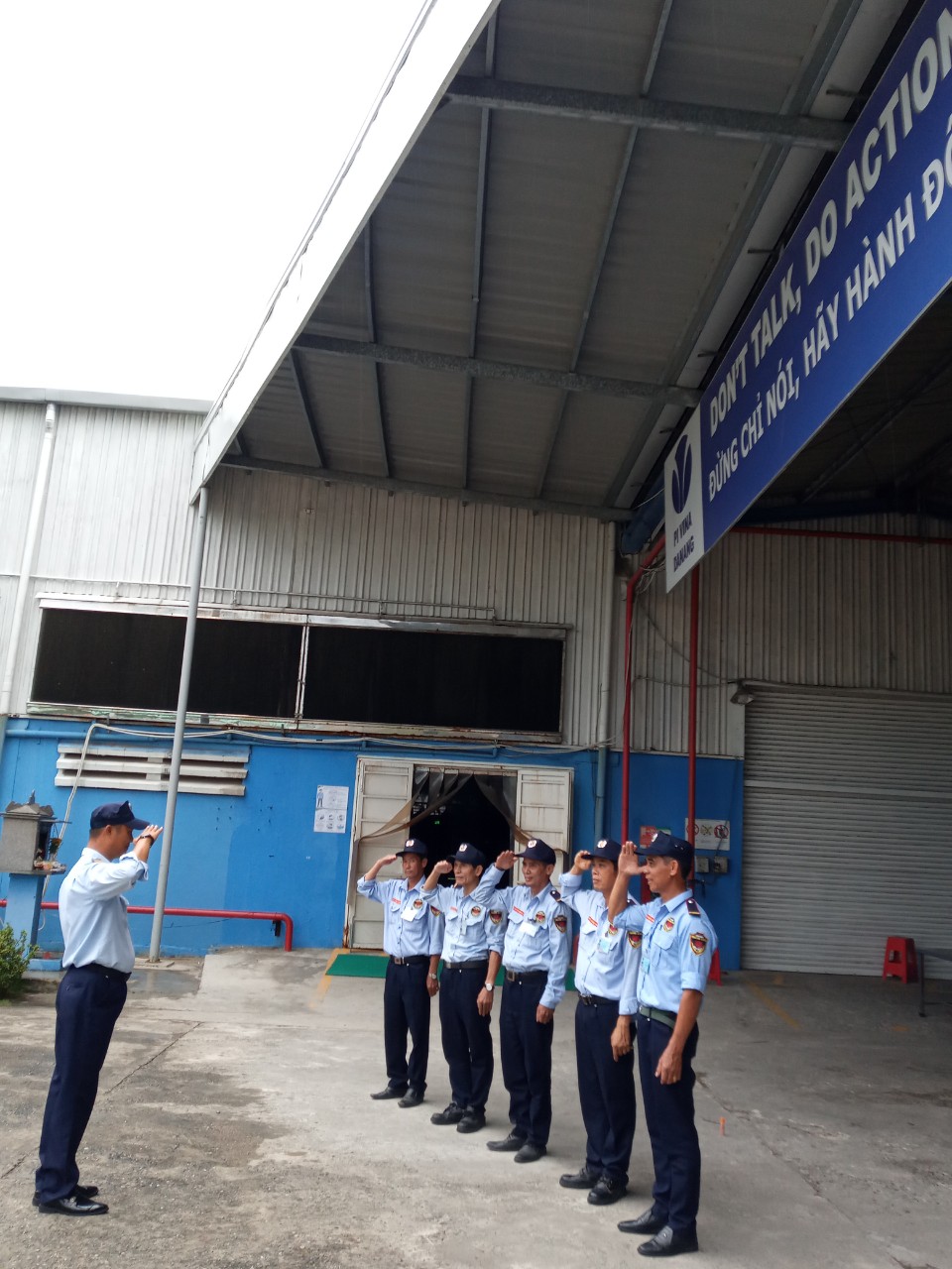 DỊch vụ bảo vệ nhà máy