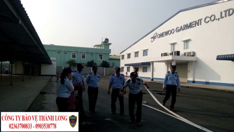 Công ty vệ sỹ Thành Long diễn tập PCCC