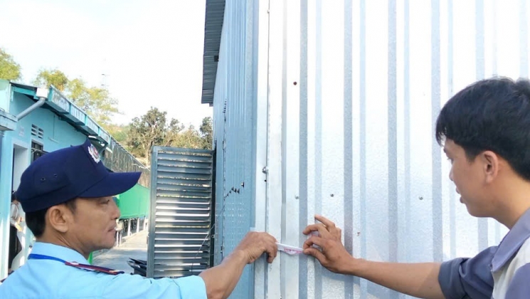 Hình ảnh Công tác Niêm phong và Kiểm soát An ninh Nhà máy - Công ty Bảo vệ Thành Long