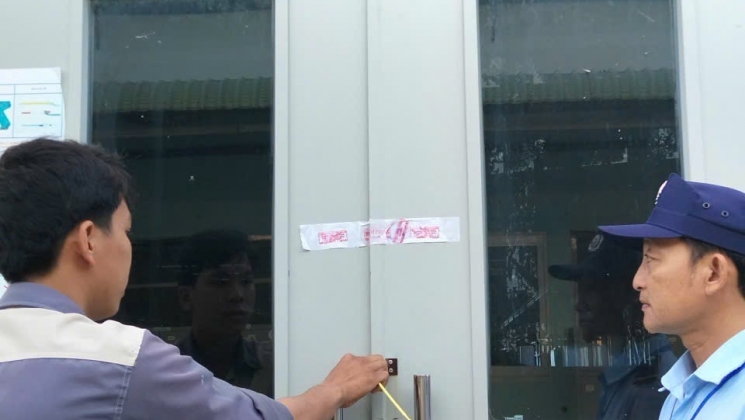 Hình ảnh Công tác Niêm phong và Kiểm soát An ninh Nhà máy - Công ty Bảo vệ Thành Long
